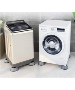 Çamaşır Makinesi Titreşim Engelleyici Set - Gürültü Azaltıcı ve Kaymayı Önleyici Pedler