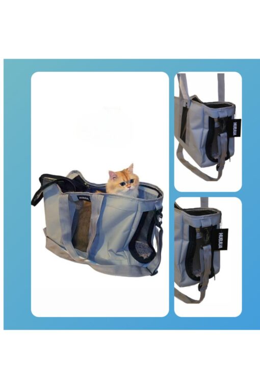 uçak kabin içi kedi köpek taşıma çantası max 3,5 kg - Görsel 2