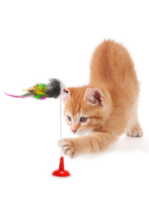 kedi fare oyuncağı vantuzlu - Görsel 5