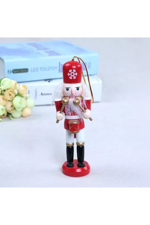 Nutcracker Fındıkkıran Yılbaşı Süsü 12cm 5li Set - Görsel 6