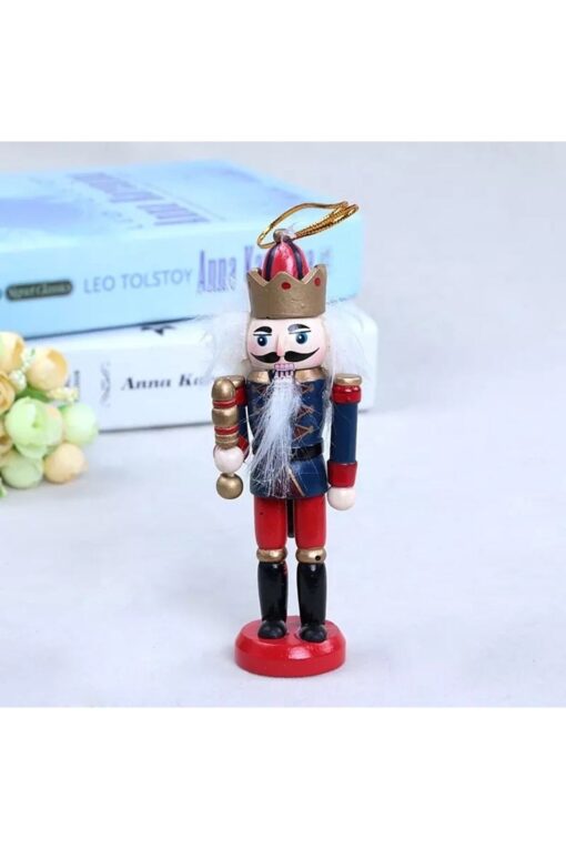 Nutcracker Fındıkkıran Yılbaşı Süsü 12cm 5li Set - Görsel 7